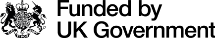 Funded by UK Government logo